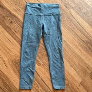 lululemon Blue Leggings. WONDERTRAIN. Size 8 but fits like a size 4 in Align